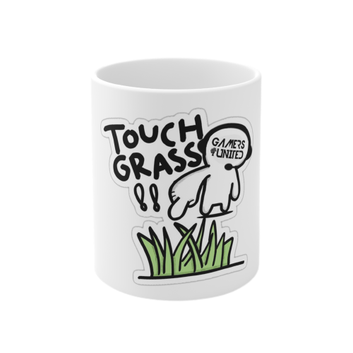 TOUCH GRASS MUG